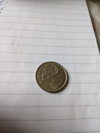 5 x canadian coins