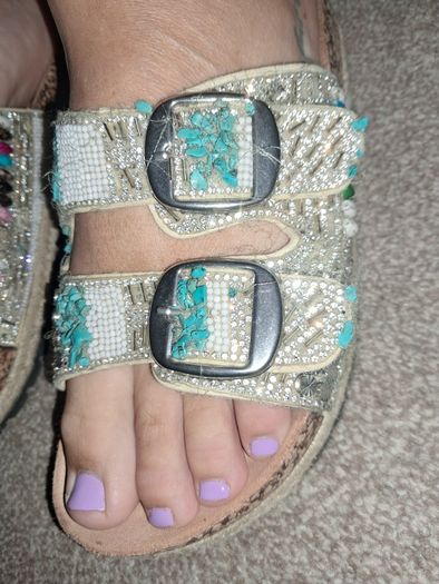 Jewelled Sandals