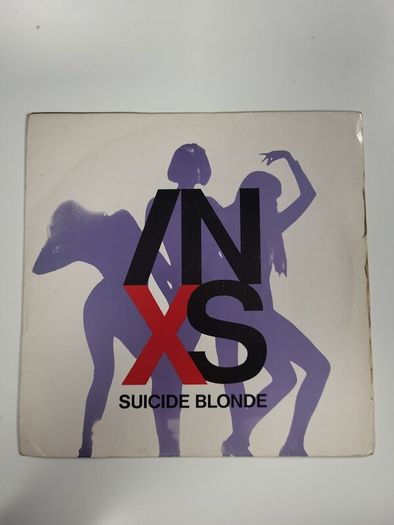 INXS Suicide Blonde 7 inch single