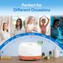 500ml Essential Oil Diffuser, 5 In 1Ultrasonic Aroma Scented Oil Diffuser Vaporizer Humidifier, quiet Diffuser With Timer Settings, Waterless AutoOff 7 LED Light Colours Image 7