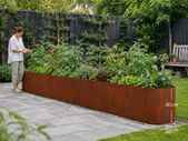 Large Metal Raised Garden Bed 280cm Weatherproof Planter Box