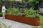 Large Metal Raised Garden Bed 280cm Weatherproof Planter Box