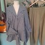 Brand new Barrel shape trousers with pockets Image 8