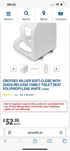 Toilet training - family toilet seat