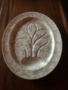 Ridgeway stroke meat platter/turkey