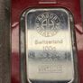 Switzerland Argor Heraeus SA 100 Grams Fine Silver 999.0  Swiss Made Silver Bar Image 2