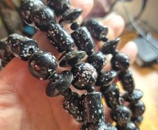 Vintage Exceptionally Heavy Beads Necklace