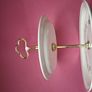 Irish Arklow Pottery Studio Kraft Cake Stand  1970's  Wicklow Image 4