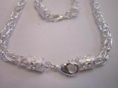 Sterling Silver Necklace and Bracelet