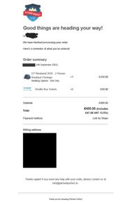 Glamping for 2 for EP