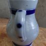 vintage pitcher Ant. Krummeich Gres D'alsace Betschdorf pottery jug Image 4