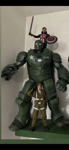 Hot toys what if Hydra stomper Steve rogers captain carter