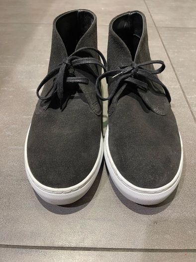 COS. UK -8, EU-42 Suede High-Top Sneakers  HUGO BOSS Lacoste Tommy Hilfiger trainers boots Ecco The North Face