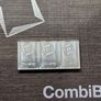 3 x 1 gram Silver Bar's (3 Grams) - Valcambi 999 Image 3