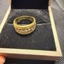 Diamond Eternity Band 18k Gold Image 4