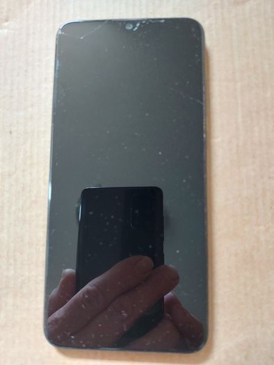 HUAWEI P Smart (2020), Model POT-LX1A, has Pin Lock and small scratch at very top of screen, for parts or repair