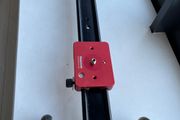 Camera rail with adjustable wheels from Kamerar