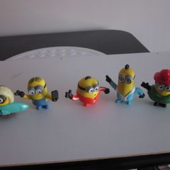 McDonalds Five Happy Meal Toys Minions 2019