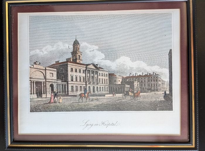 James Malton Dublin Prints 1790s Lying-In Hospital - Custom House - new GPO Set