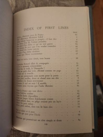 Anthology Of French Poetry. Edited By Louis P. Roach. Published By Brown And Nolan Ltd Dublin. Rare Hardback Edition In Good Condition.  See Photos For Same.