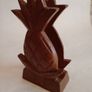 Vintage Wooden Pineapple Letter/Napkin Rack Image 2