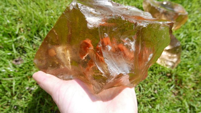 Natural Golden Andara Crystal 5,103 kg