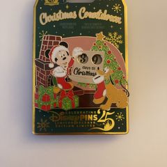 Christmas Countdown Disney pin