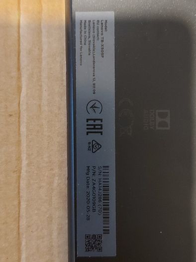 Lenovo 10.1 tablet, Model TB-X505F working perfect. The screen is cracked but doesn't affect touchscreen