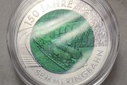 Austria 25 Euro Silver/Niobium (.900) Proof Coin 2004 - Semmering Railway - Silver Niobium Series - NO CERT