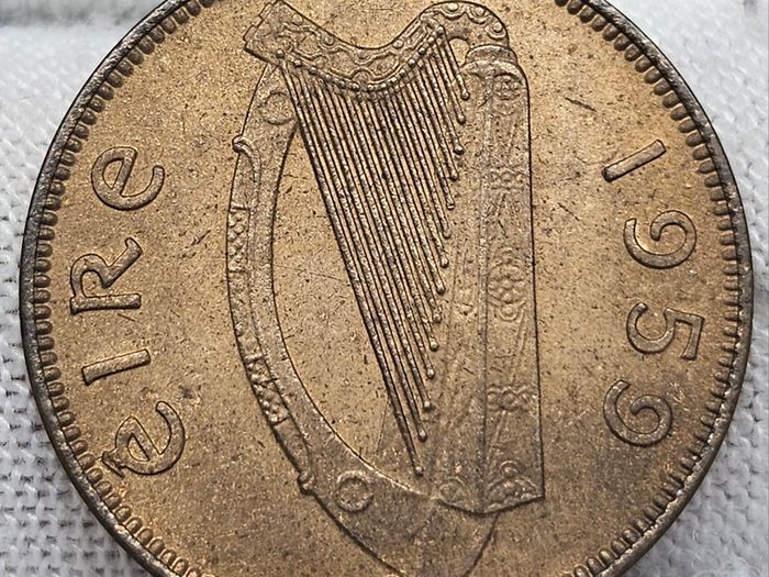 Ireland 1959 1/4d Farthing Beautiful Uncirculated Choice Gem Bu