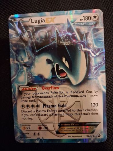 Pokemon Card : Lugia Ex 102 Team Plasma
