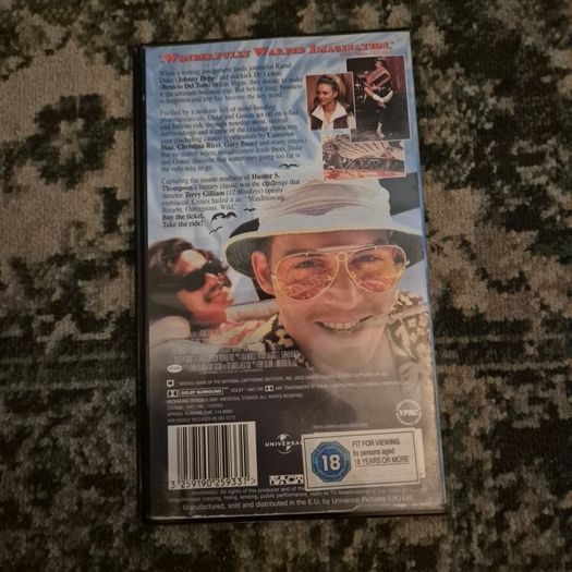 Fear And Loathing In Las Vegas VHS