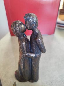 Cold Cast Bronze Figurine "True Love" - Genesis Fine Arts