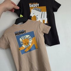 3-6m, With Tags 2 George Mammy and Daddy Rompers