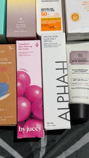 Viral Korean sunscreen new