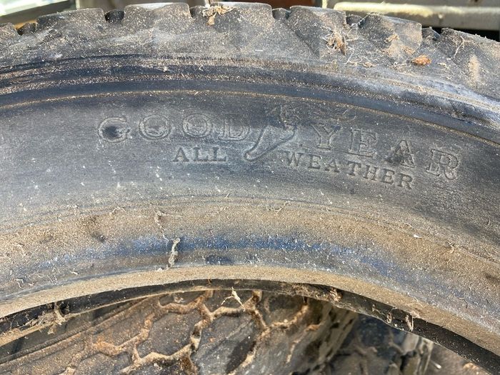 Vintage car tires