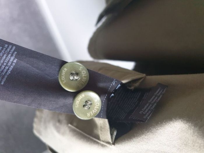 Khaki Green S.oliver Parka Size Large
