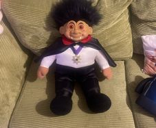 Russ Troll Doll Dracula RARE Vampire Halloween