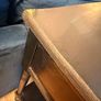 Black Entryway Console Table with 2 Drawers and 1 Shelf Image 3