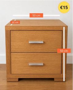 Drawers - side table