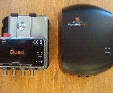 Shared fiber optic system connection