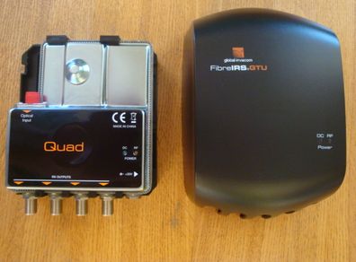Shared fiber optic system connection