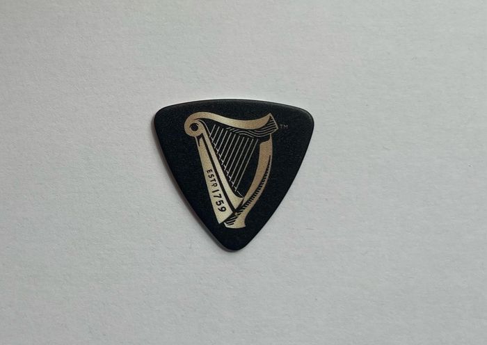 Metallica M72  Guitar / Bass Pick Dublin 19 June (Guinness logo)