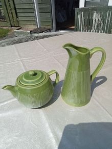 Teapot and water jug