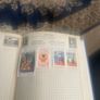 stamp album plus lots of stamps not in album Image 3