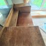 Vintage mid-century oak dressing table Image 4