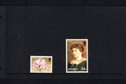 1986 Jersey Jersey Lilies Commemorative Stamps Presentation Pack