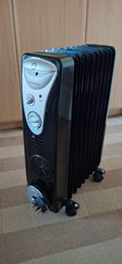 Oil filled radiator with timer