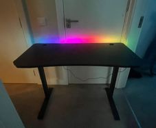 X Rocker Gaming Desk with LED Lighting