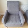3 Grey Armchairs Image 2